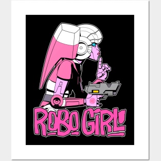Robo Girl Posters and Art